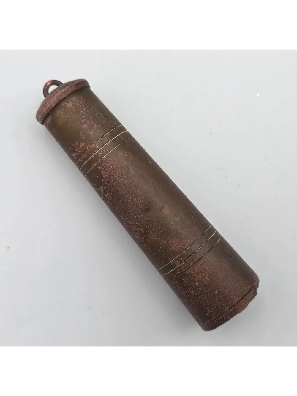 Antique Copper Wall Clock Weight 3.5